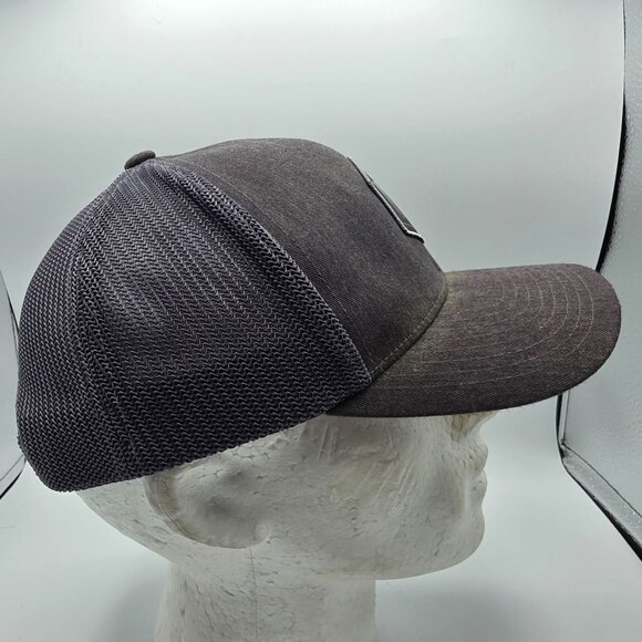 Travis Mathew Gray Snapback Trucker Hat Casual Adjustable Outdoors Work Wear - Picture 4 of 9